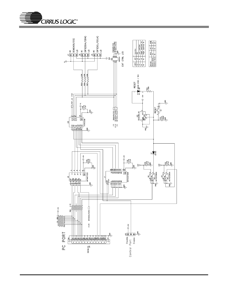 Figure 6. control port interface, Cdb4351 | Cirrus Logic CDB4351 User Manual | Page 11 / 16