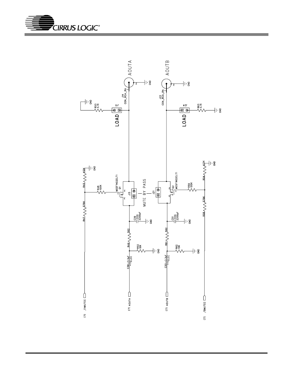 Figure 3. analog outputs, Cdb4351 | Cirrus Logic CDB4351 User Manual | Page 8 / 16