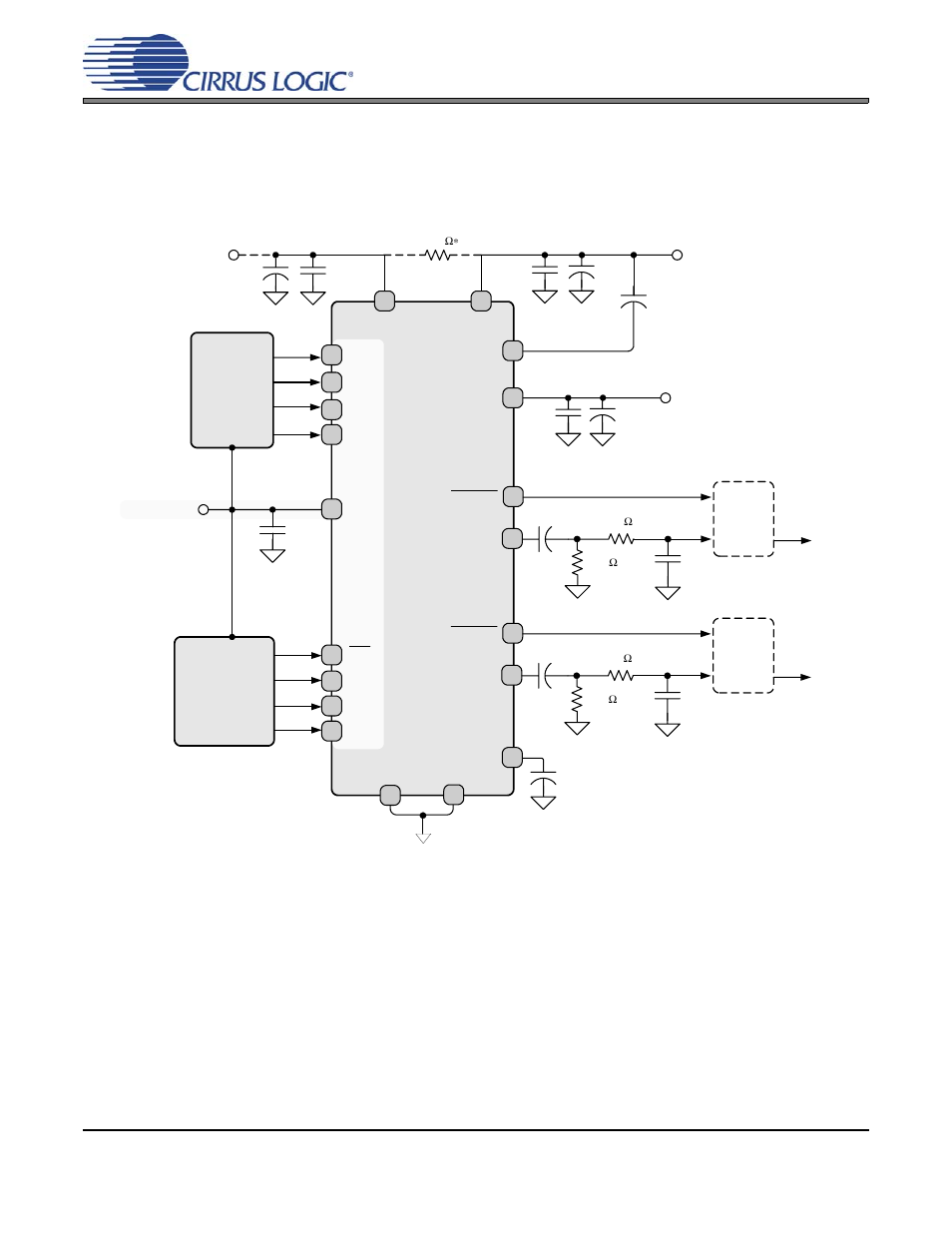 Typical connection diagram, Figure 2. typical connection diagram, Figure 2.typical connection diagram | Input, Section 3, Cs4352 | Cirrus Logic CS4352 User Manual | Page 10 / 20