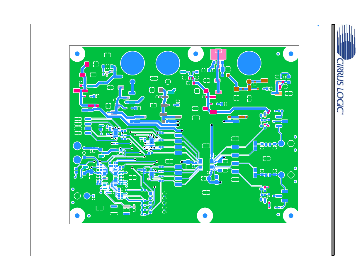 Figure 38. top side, Cdb4352 | Cirrus Logic CDB435 User Manual | Page 19 / 21