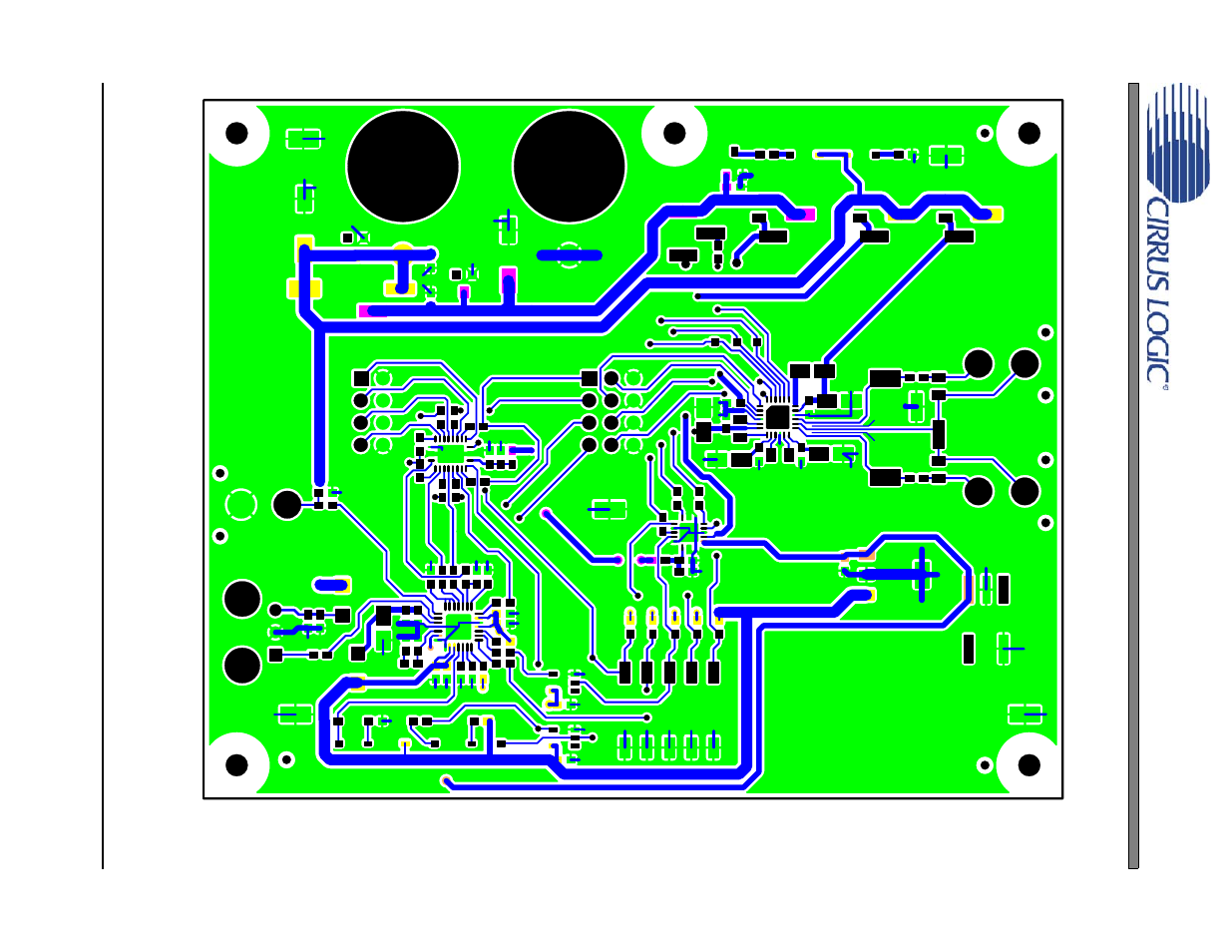 Figure 35. top side, Cdb4353 | Cirrus Logic CDB4353 User Manual | Page 16 / 18