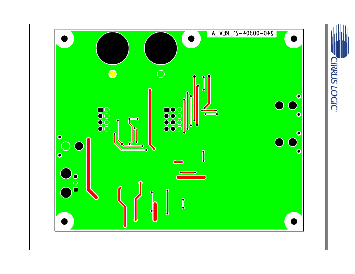 Figure 36. bottom side, Cdb4353 | Cirrus Logic CDB4353 User Manual | Page 17 / 18