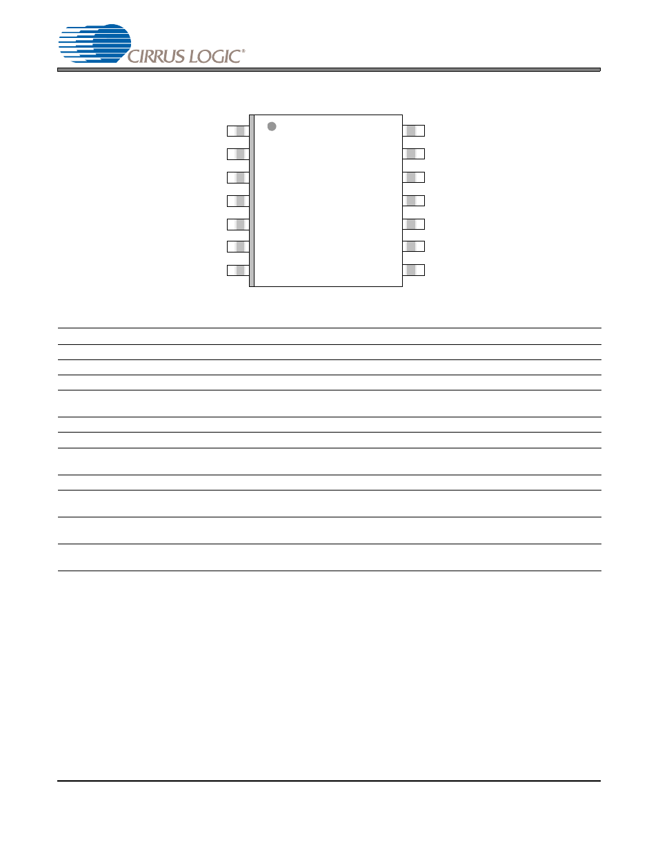 Pin descriptions | Cirrus Logic CS4354 User Manual | Page 4 / 24