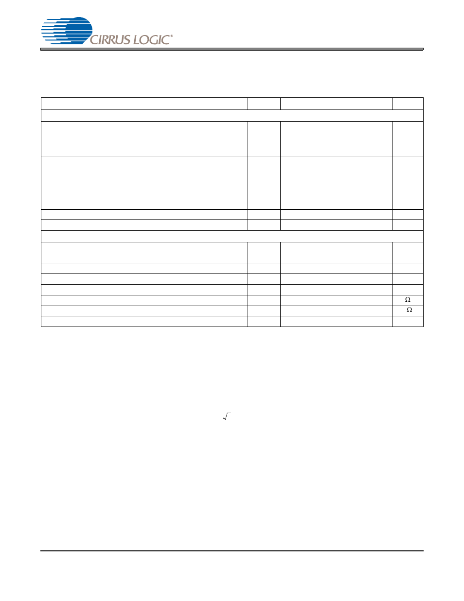 Dac analog characteristics, Cs4354 dac analog characteristics | Cirrus Logic CS4354 User Manual | Page 6 / 24
