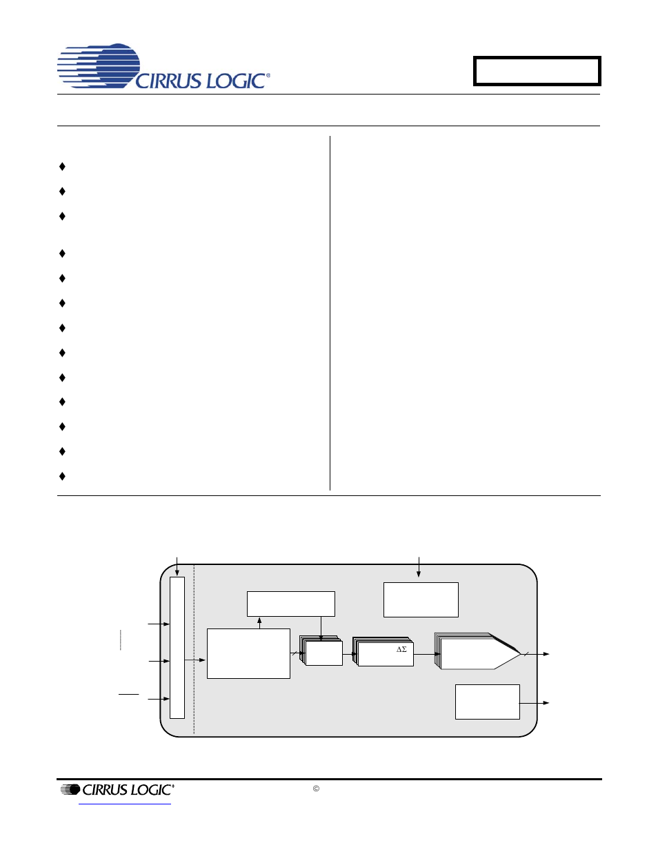 Cirrus Logic CS4361 User Manual | 24 pages