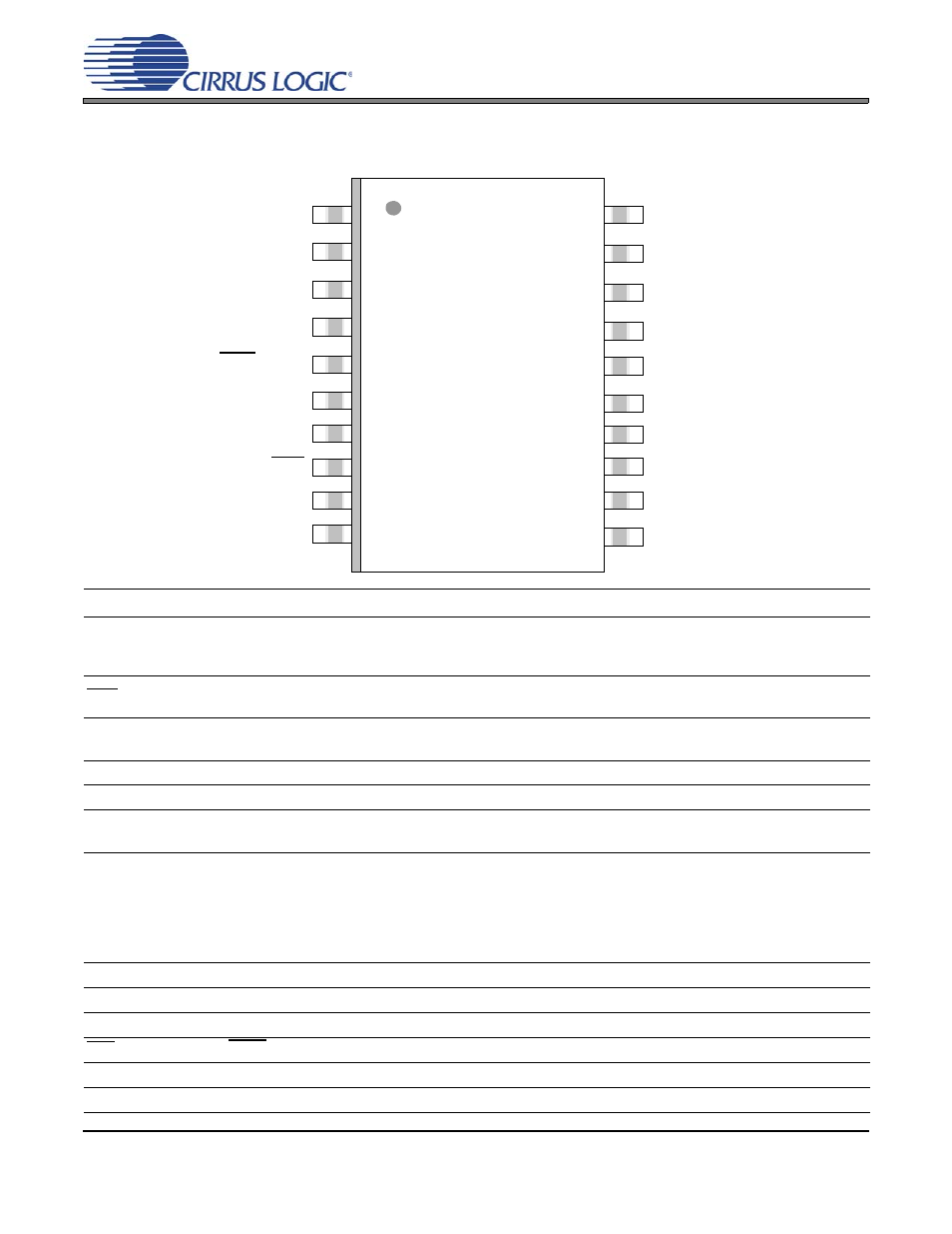 Pin descriptions | Cirrus Logic CS4361 User Manual | Page 4 / 24