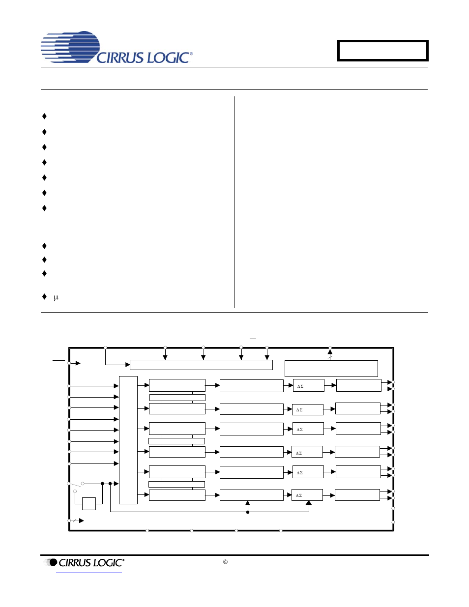Cirrus Logic CS4362 User Manual | 42 pages