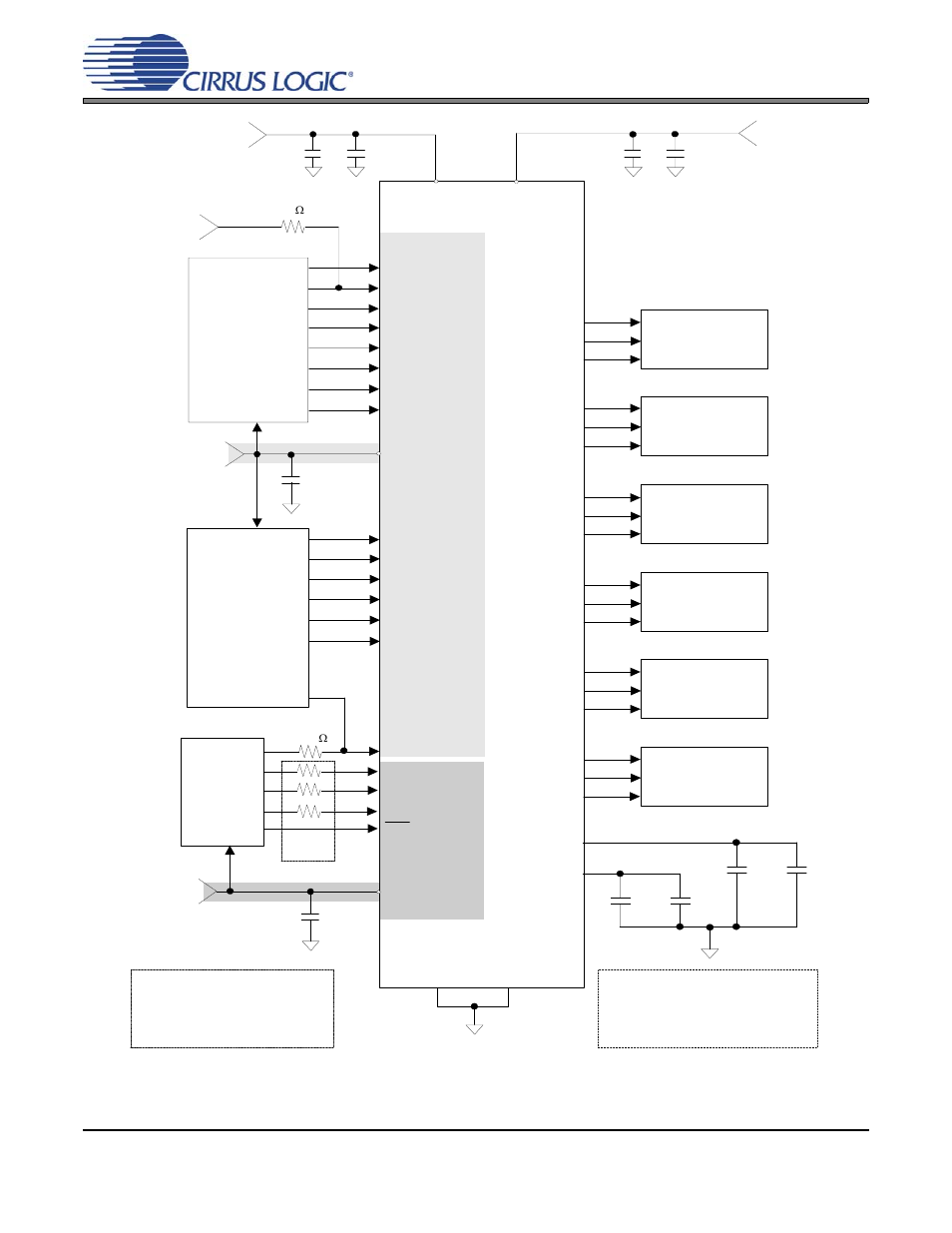 Figure 6. typical connection diagram stand-alone, Cs4362, C s 4362 | Cirrus Logic CS4362 User Manual | Page 14 / 42