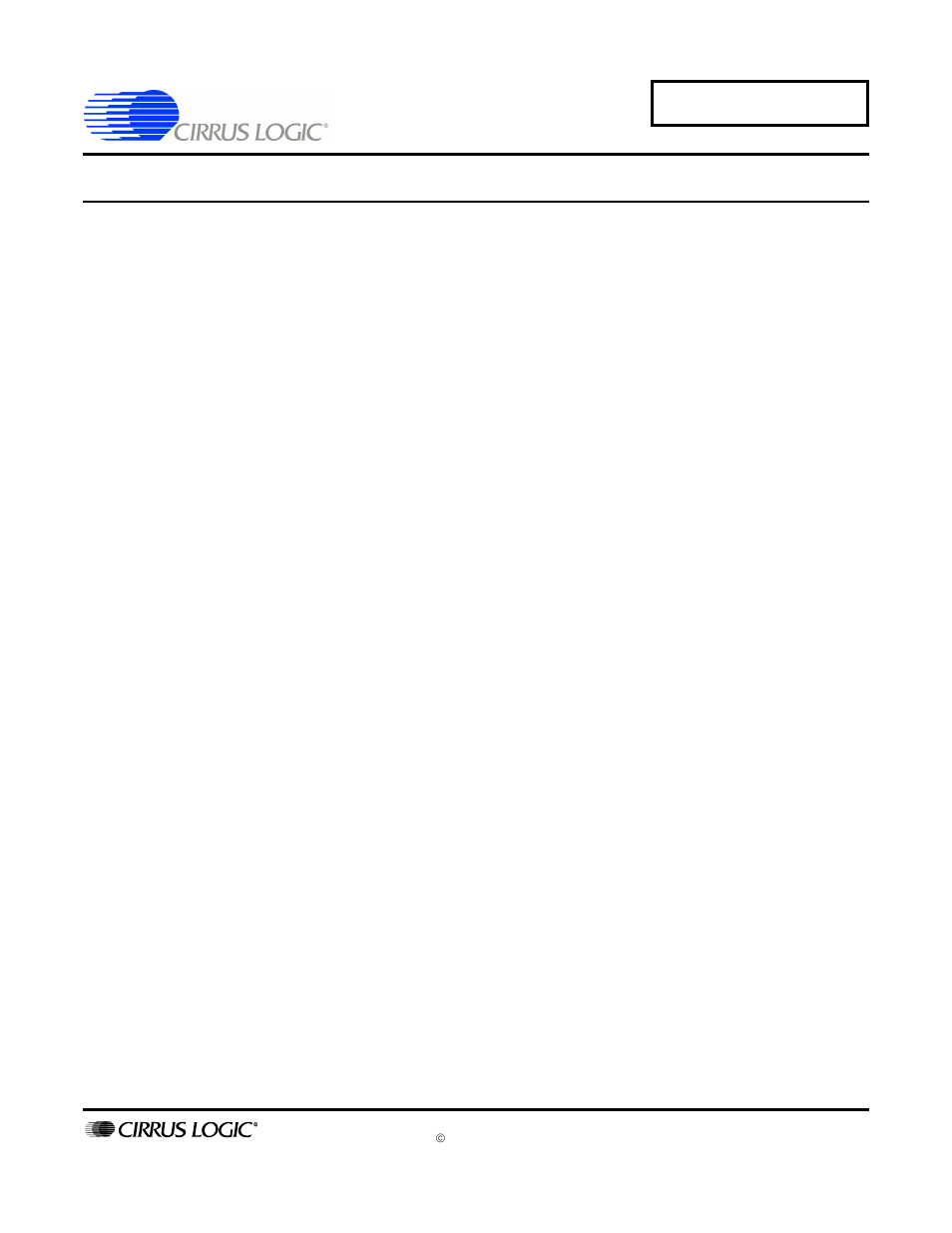 Cirrus Logic AN260 User Manual | 6 pages