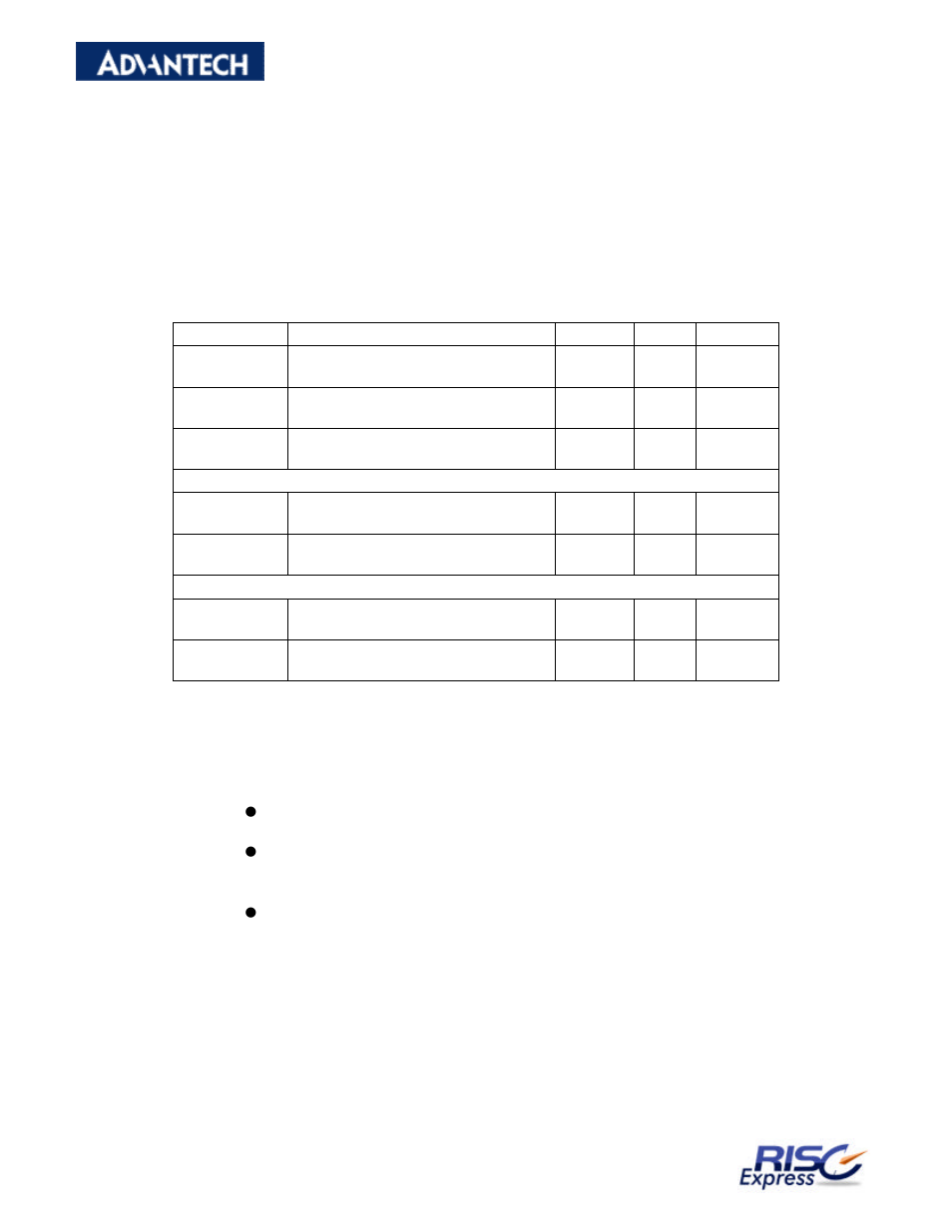 2 power system requirement, 3 power consumption | Advantech RISC SOM-A2558 User Manual | Page 14 / 41