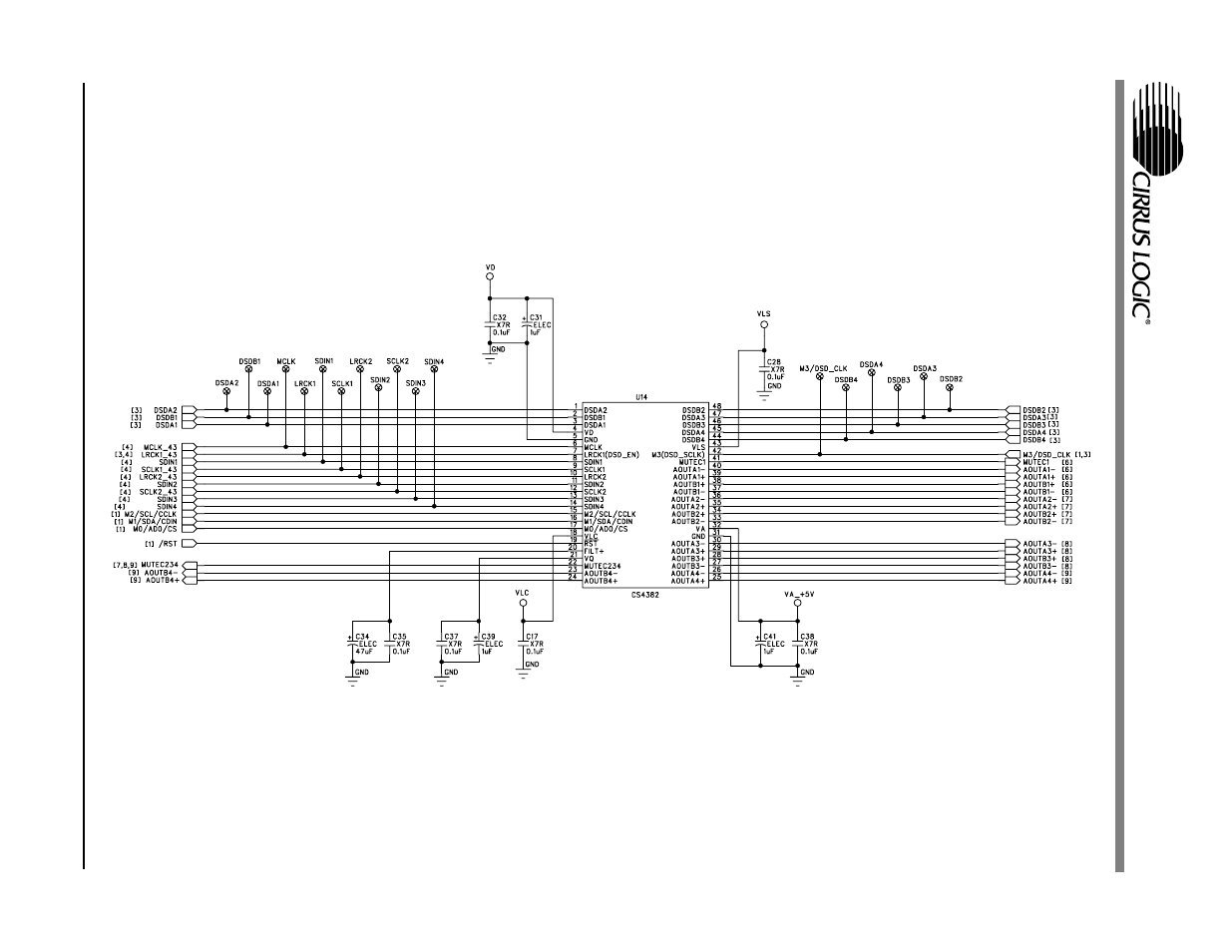 Figure 3. cs4382, Cdb 4382 | Cirrus Logic CDB4382 User Manual | Page 7 / 20