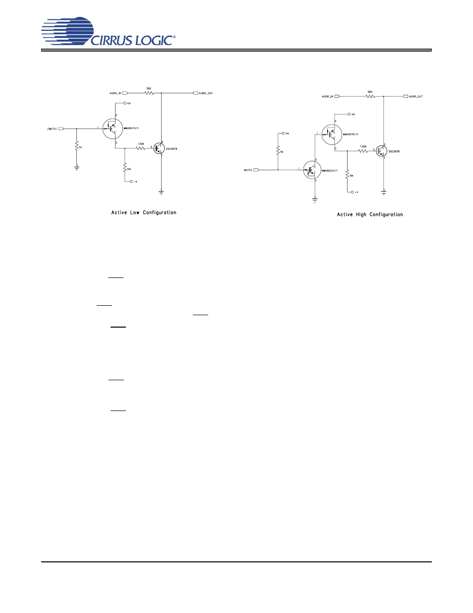 12 recommended power-up sequence, 1 hardware mode, 2 software mode | 1 hardware mode 4.12.2 software mode, Figure 17.recommended mute circuitry, Figure 17, Cs4362a | Cirrus Logic CS4362A User Manual | Page 28 / 50