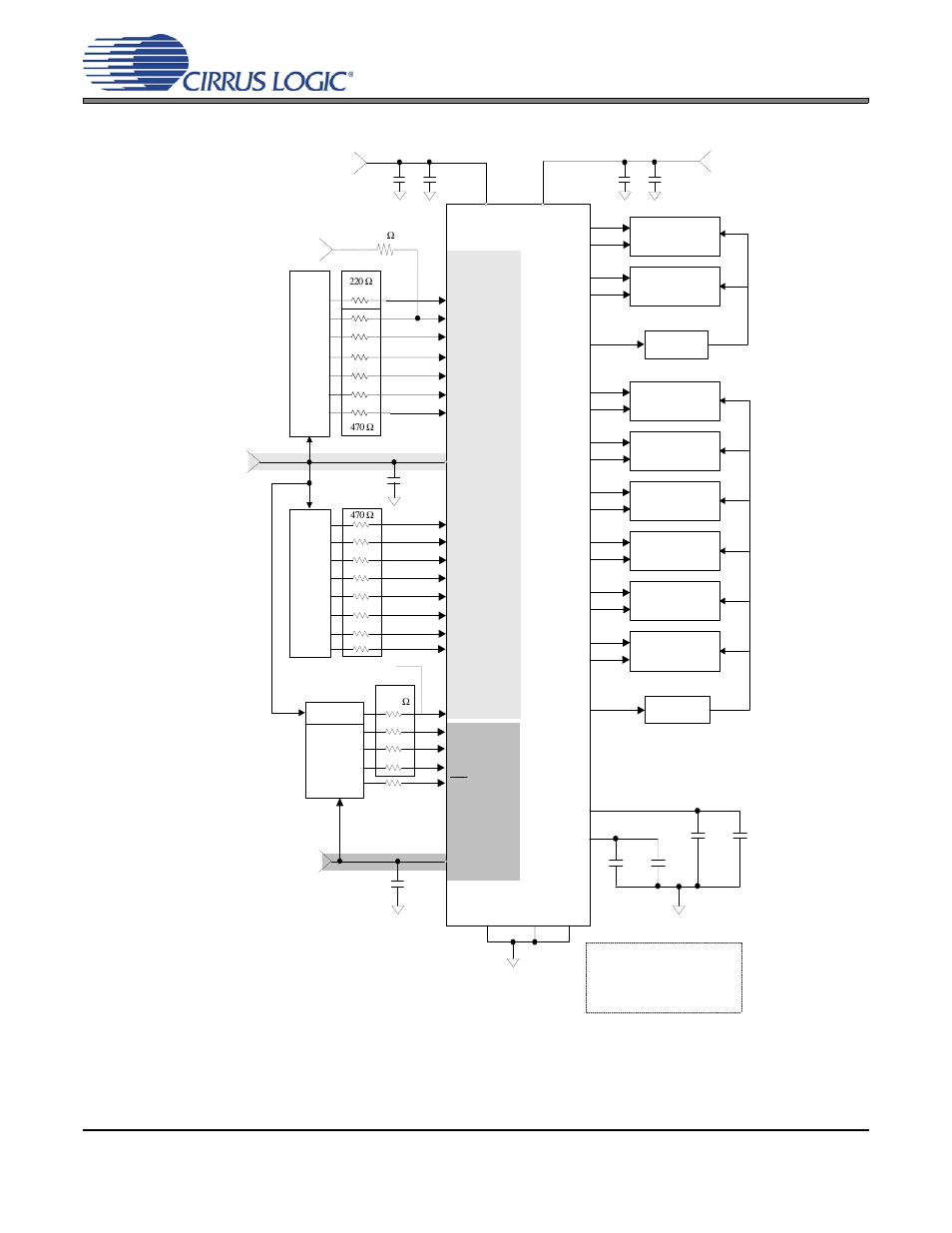 Figure 6.typical connection diagram, hardware mode, Cs4382a | Cirrus Logic CS4382A User Manual | Page 20 / 50
