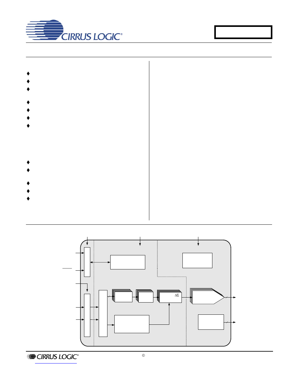 Cirrus Logic CS4364 User Manual | 50 pages