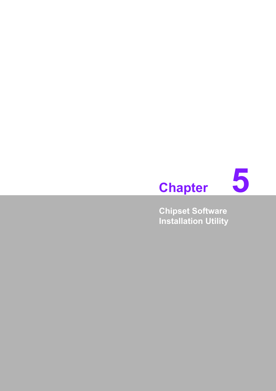5 chipset software installation utility, Chapter | Advantech PCM-3362 User Manual | Page 57 / 88