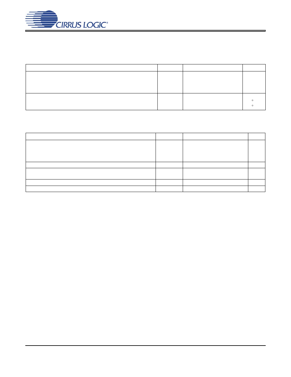 Characteristics and specifications, Recommended operating conditions, Absolute maximum ratings | Cirrus Logic CS4385 User Manual | Page 8 / 55
