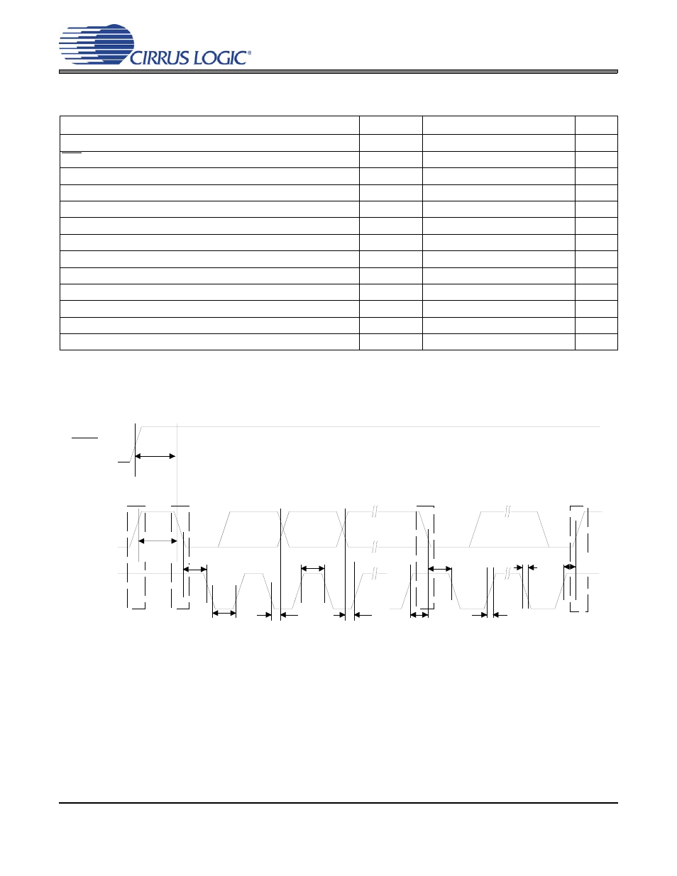 Figure 4. control port timing - i·c format, Figure 4.control port timing - i²c format | Cirrus Logic CS4365 User Manual | Page 17 / 52