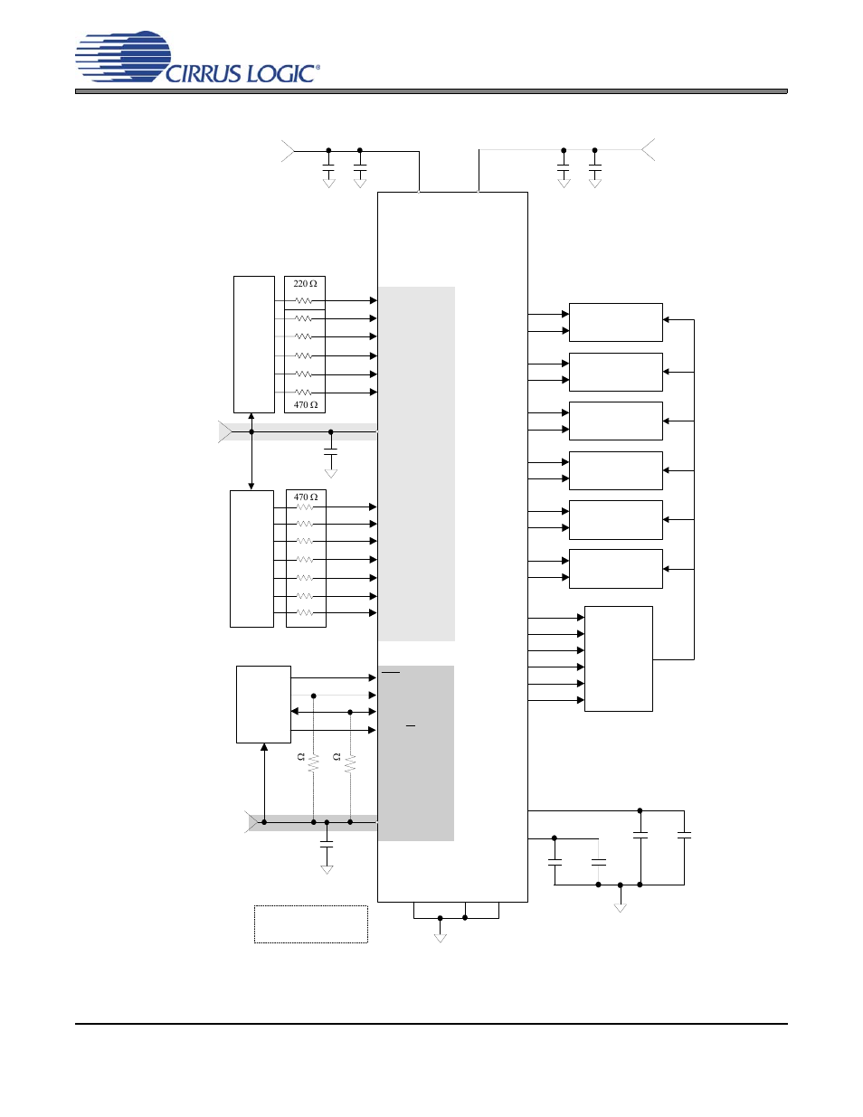 Typical connection diagram, Figure 6.typical connection diagram, software mode, Figures 6 | Cs4365 | Cirrus Logic CS4365 User Manual | Page 19 / 52