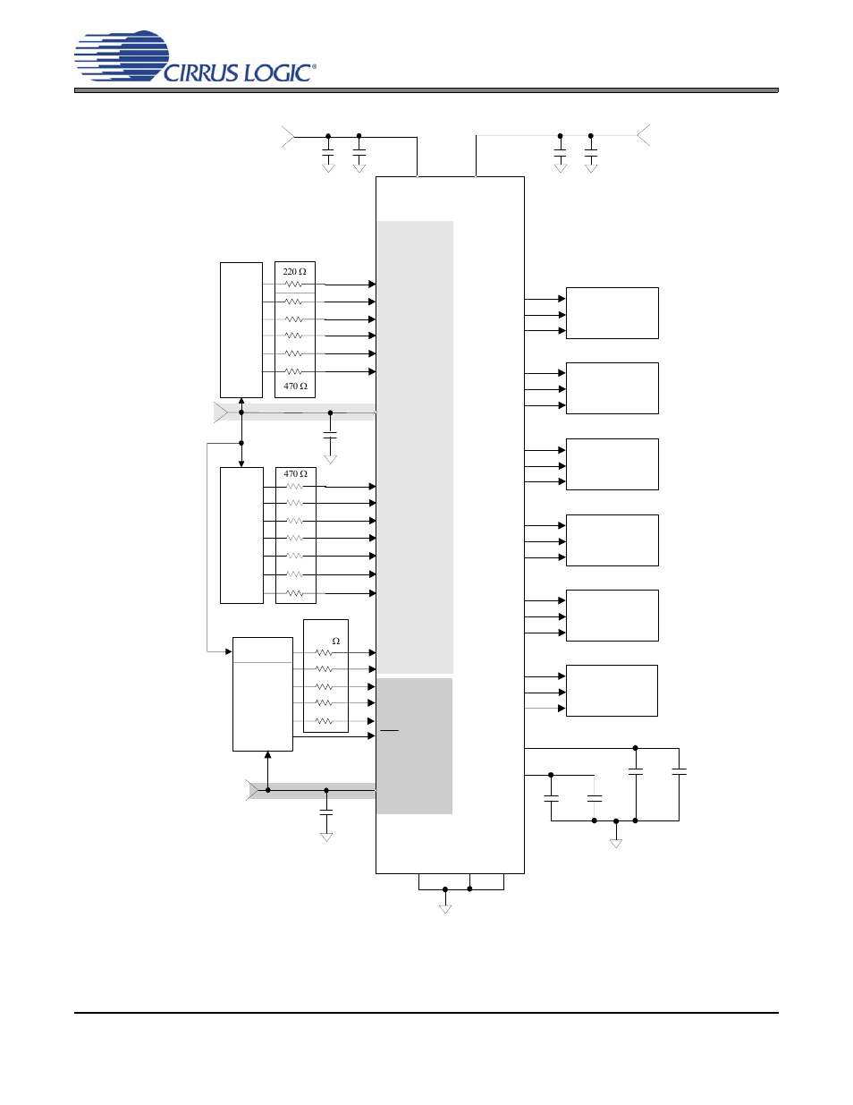 Figure 7.typical connection diagram, hardware mode, Cs4365 | Cirrus Logic CS4365 User Manual | Page 20 / 52