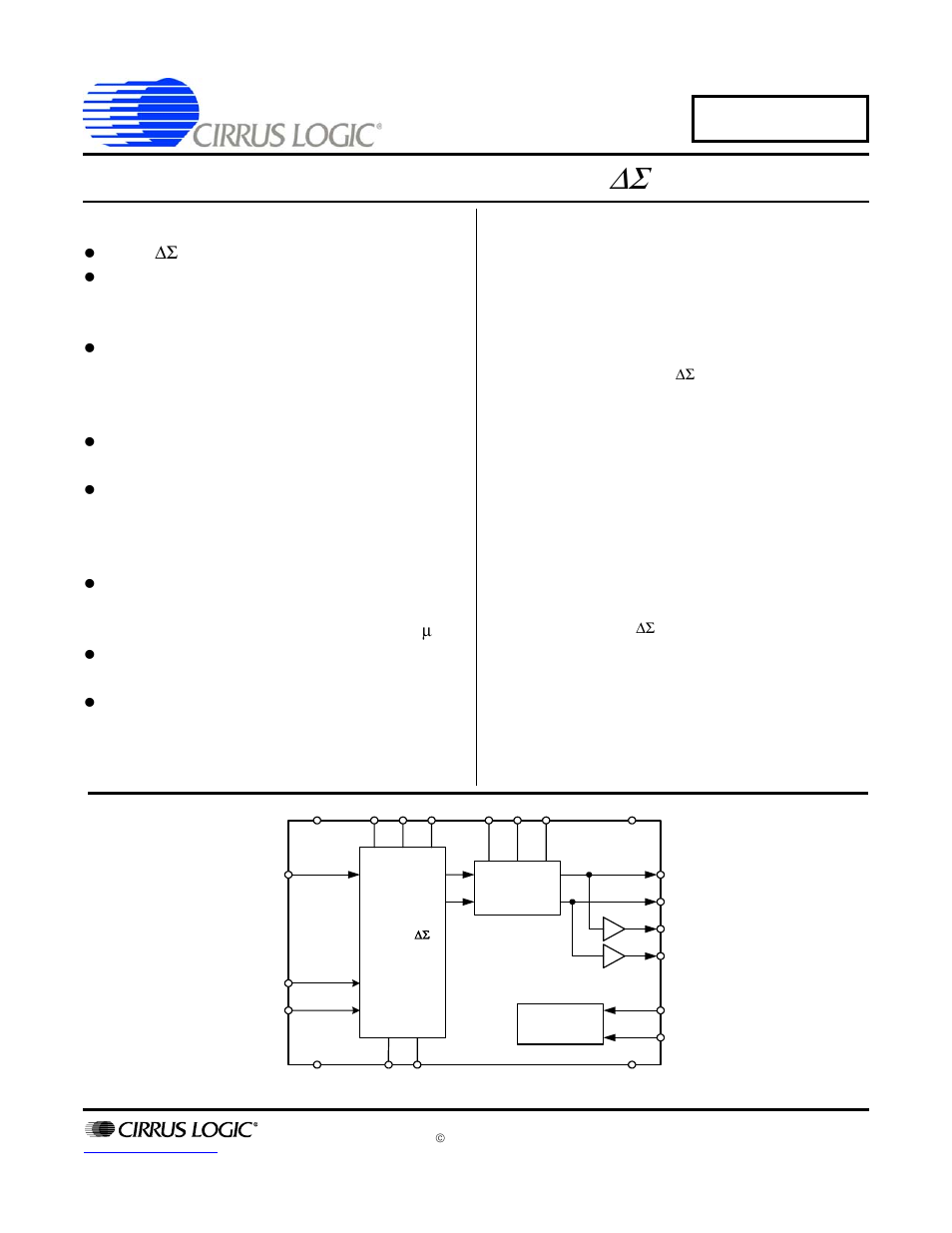 Cirrus Logic CS4373A User Manual | 34 pages