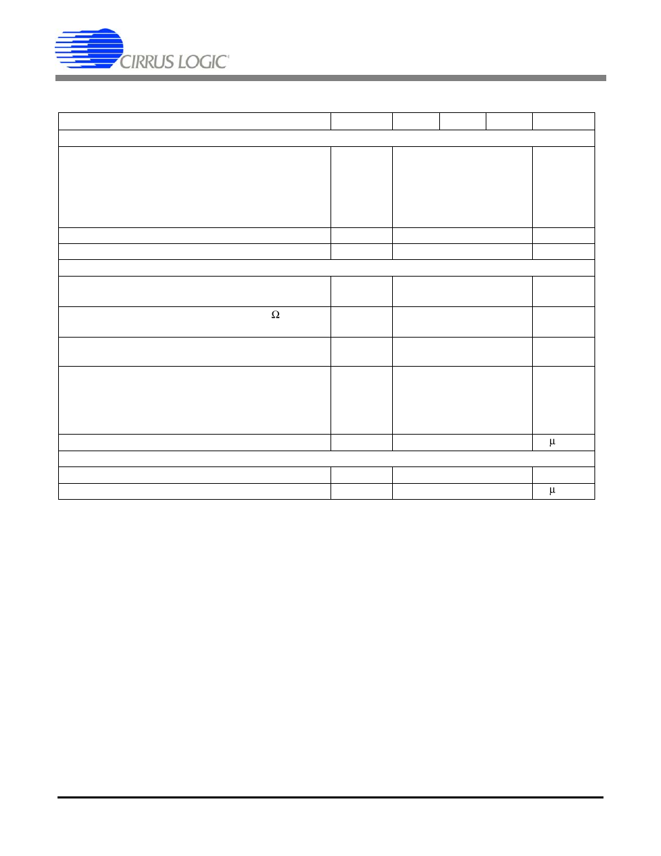 Cs4373a, Ac common mode 6 | Cirrus Logic CS4373A User Manual | Page 11 / 34