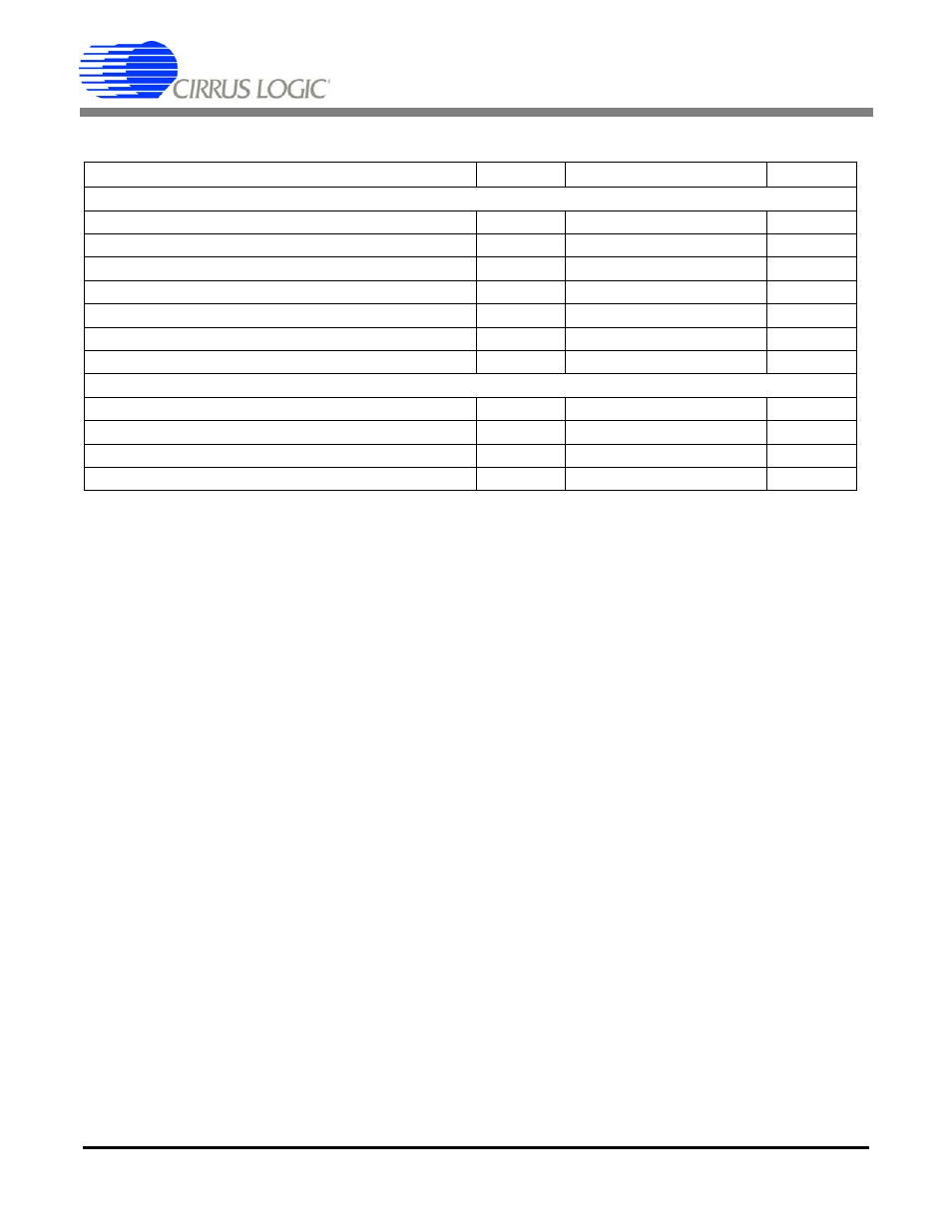 Digitalcharacteristics (cont.), Cs4373a, Digital characteristics (cont.) | Cirrus Logic CS4373A User Manual | Page 13 / 34