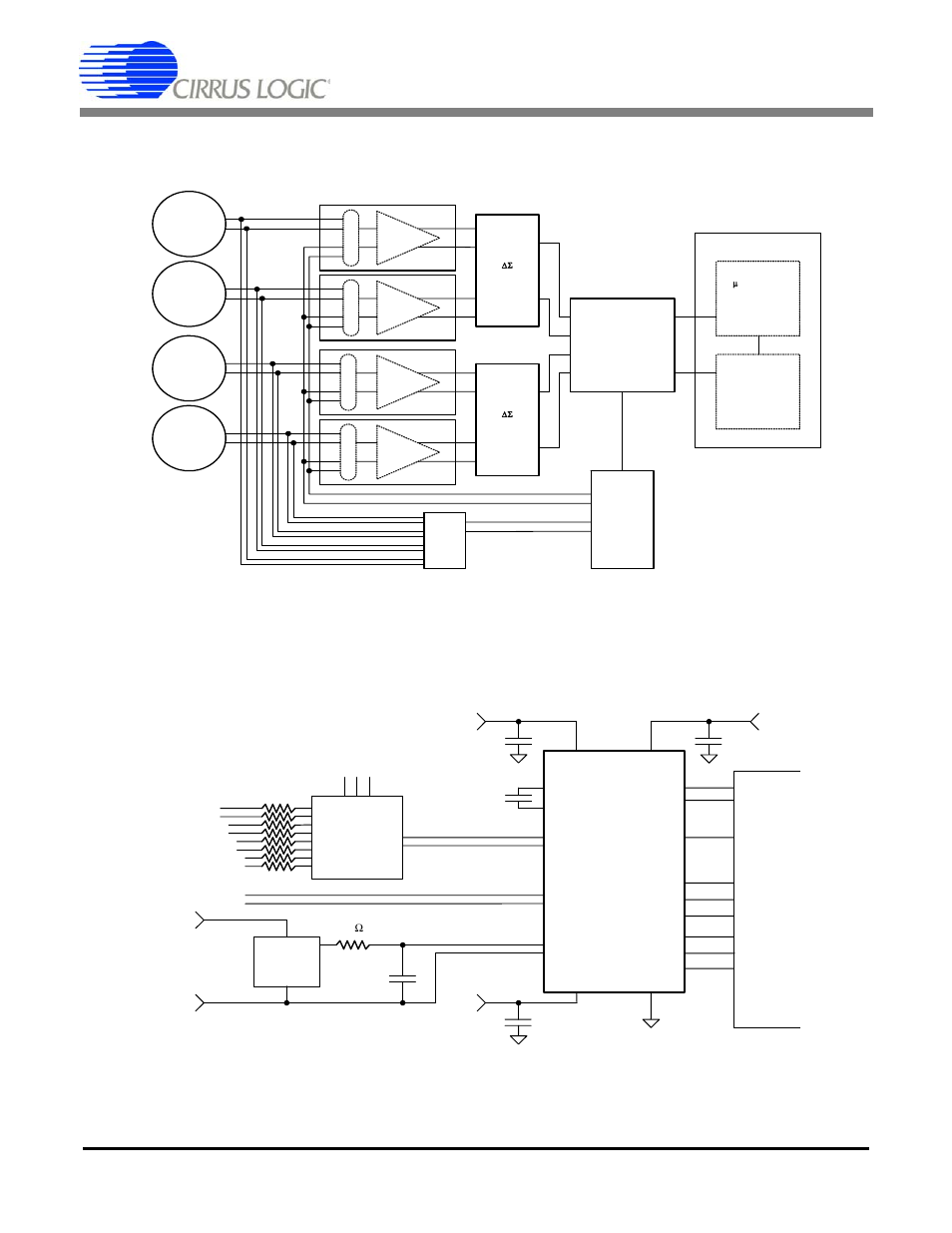 System diagrams, N in, Cs4373a | Figure 6. connection diagram, Figure 5. system diagram, 5 v vref, Analog switches, Cs5376a signals | Cirrus Logic CS4373A User Manual | Page 17 / 34