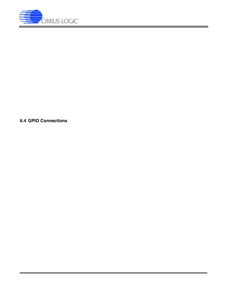 4 gpio connections, Cs4373a | Cirrus Logic CS4373A User Manual | Page 23 / 34