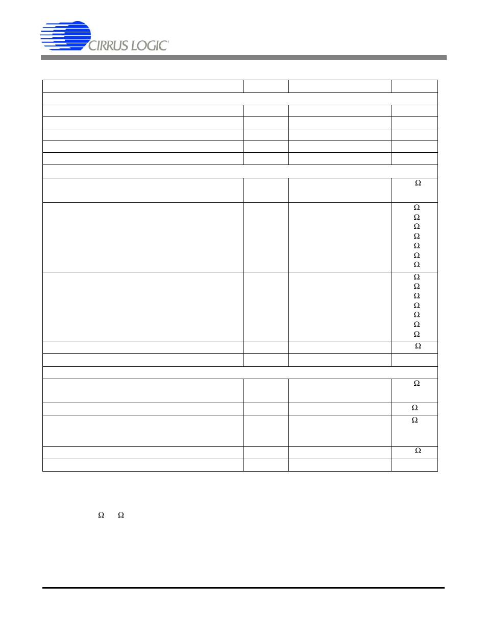 Analog characteristics, Cs4373a | Cirrus Logic CS4373A User Manual | Page 6 / 34