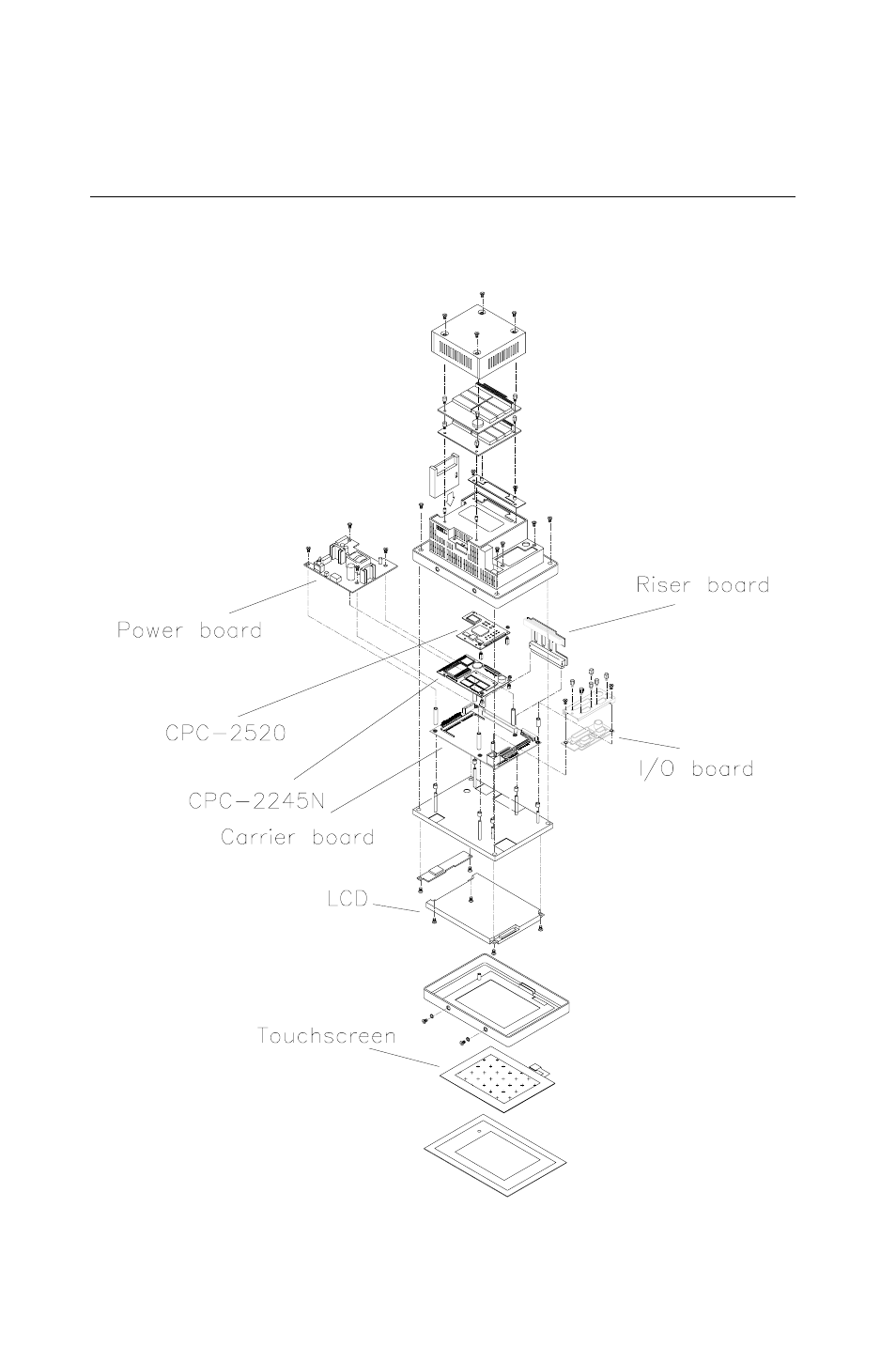 7 exploded diagram | Advantech HMI-640S User Manual | Page 30 / 94