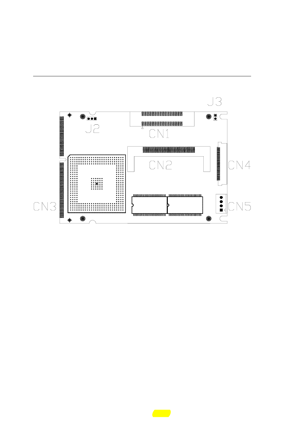 5 board layout: jumper/connector locations | Advantech HMI-640S User Manual | Page 45 / 94