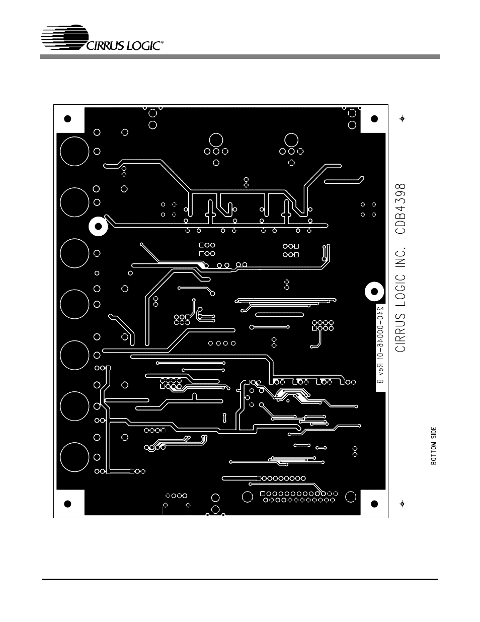 Figure 11. bottom side, 11 s, Cdb4398 | Cirrus Logic CDB4398 User Manual | Page 16 / 18