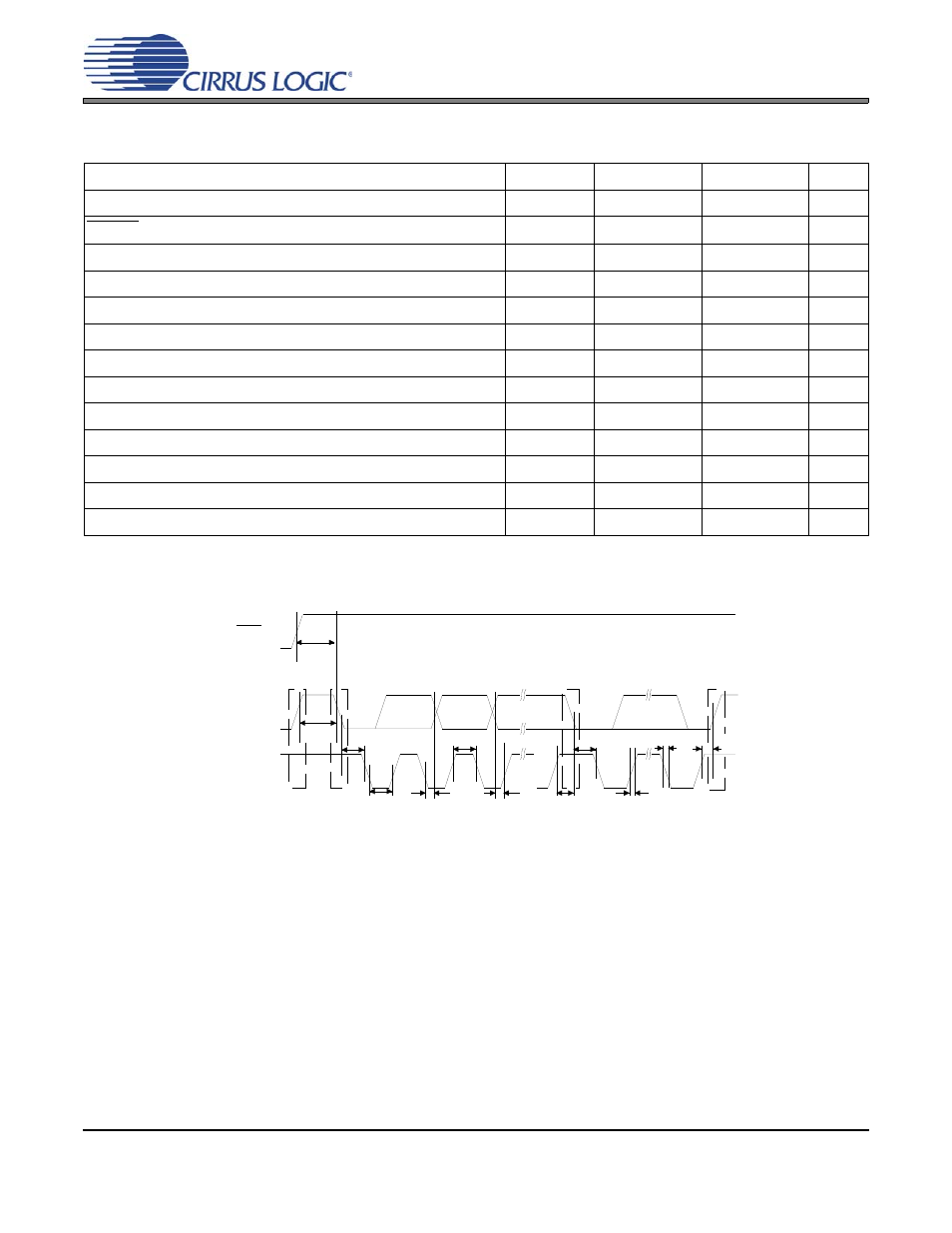 Switching specifications - i²c control port, Figure 6. control port timing - i²c, Figure 6.control port timing - i²c | Cirrus Logic CS43L21 User Manual | Page 18 / 64