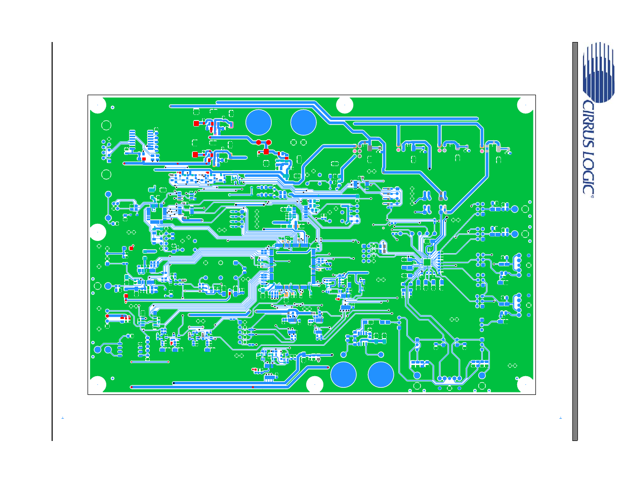 Figure 17. top-side layer, Figure 17.top-side layer, Figure 17 | Cdb43l21 | Cirrus Logic CDB43L21 User Manual | Page 23 / 25