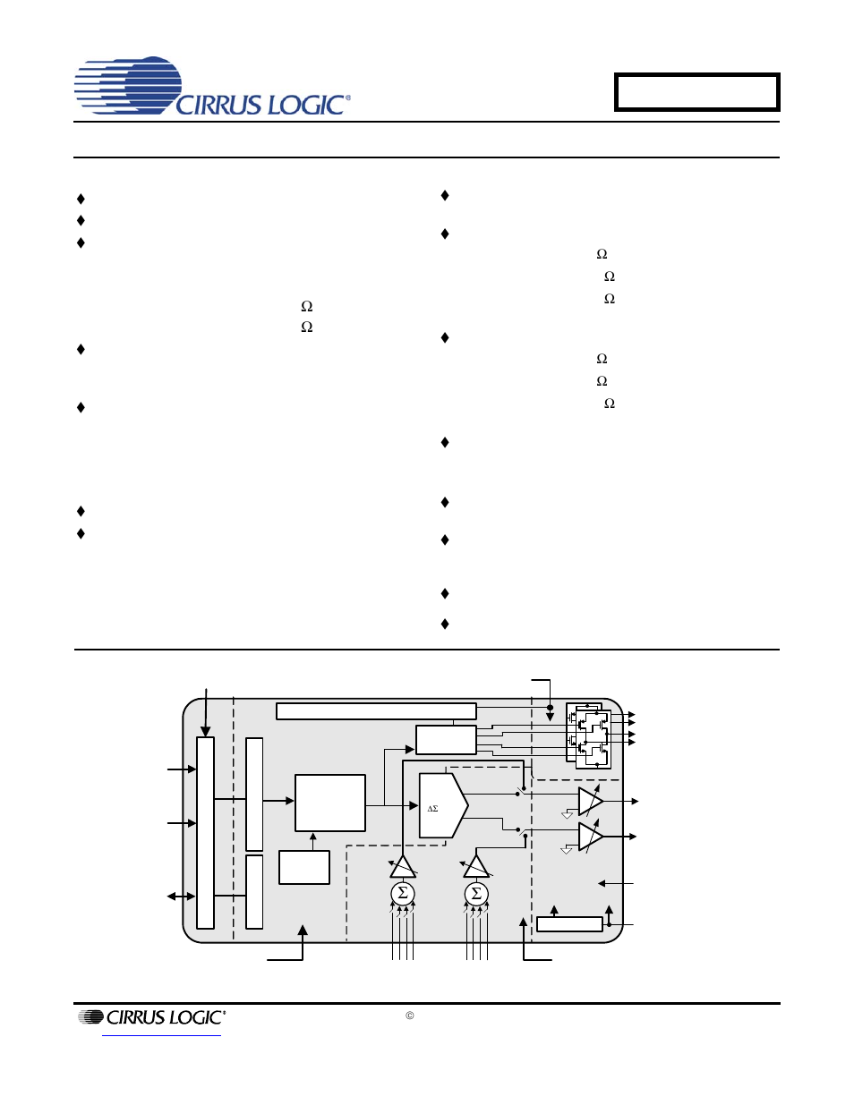 Cirrus Logic CS43L22 User Manual | 66 pages