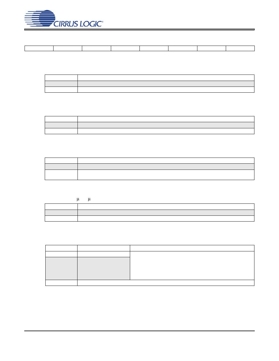 11 miscellaneous controls (address 0eh), 1 passthrough analog, 2 passthrough mute | 3 freeze registers, 4 hp/speaker de-emphasis, 5 digital soft ramp, P 44 | Cirrus Logic CS43L22 User Manual | Page 44 / 66