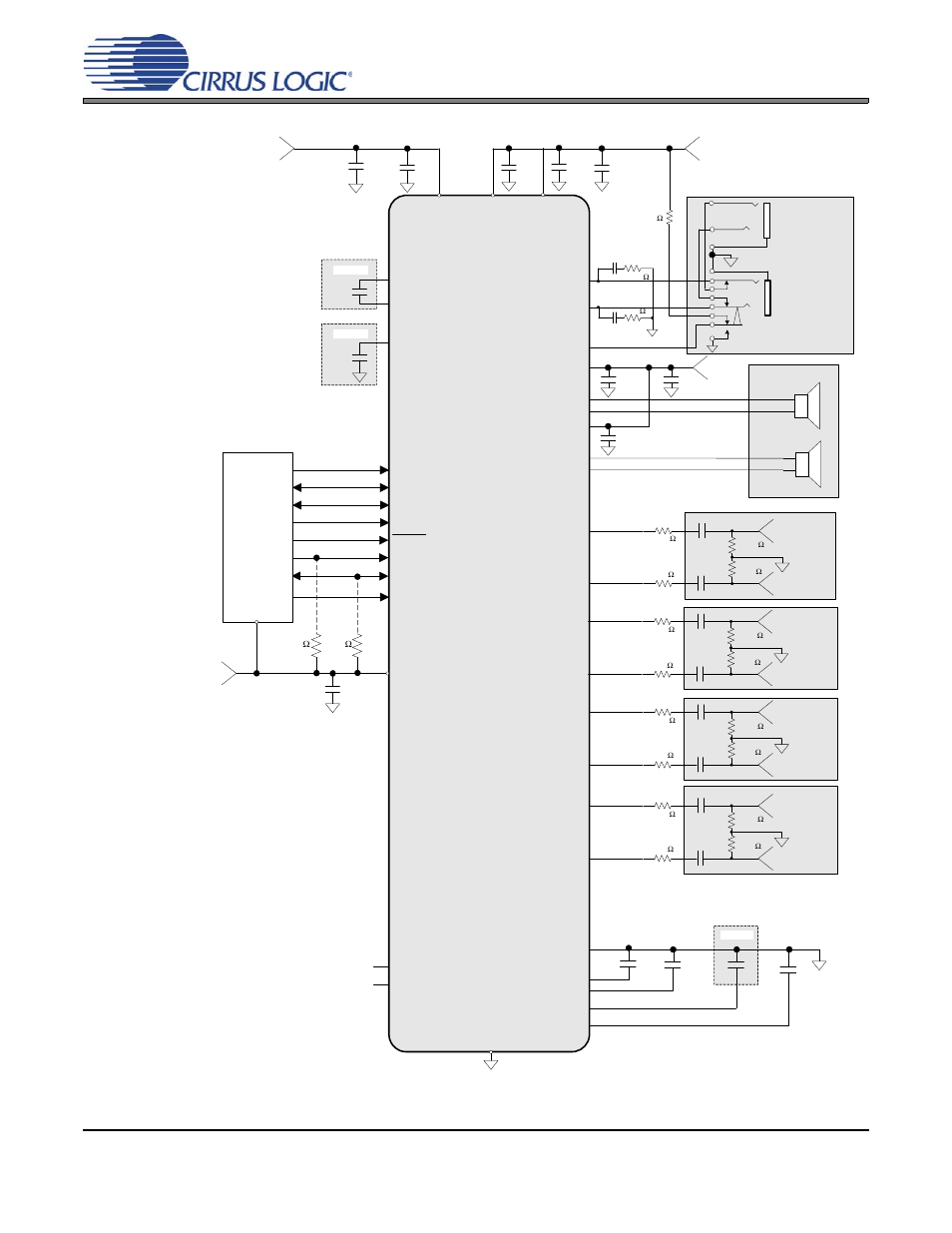 Typical connection diagram, Figure 1. typical connection diagram, Cs43l22 | Cirrus Logic CS43L22 User Manual | Page 9 / 66