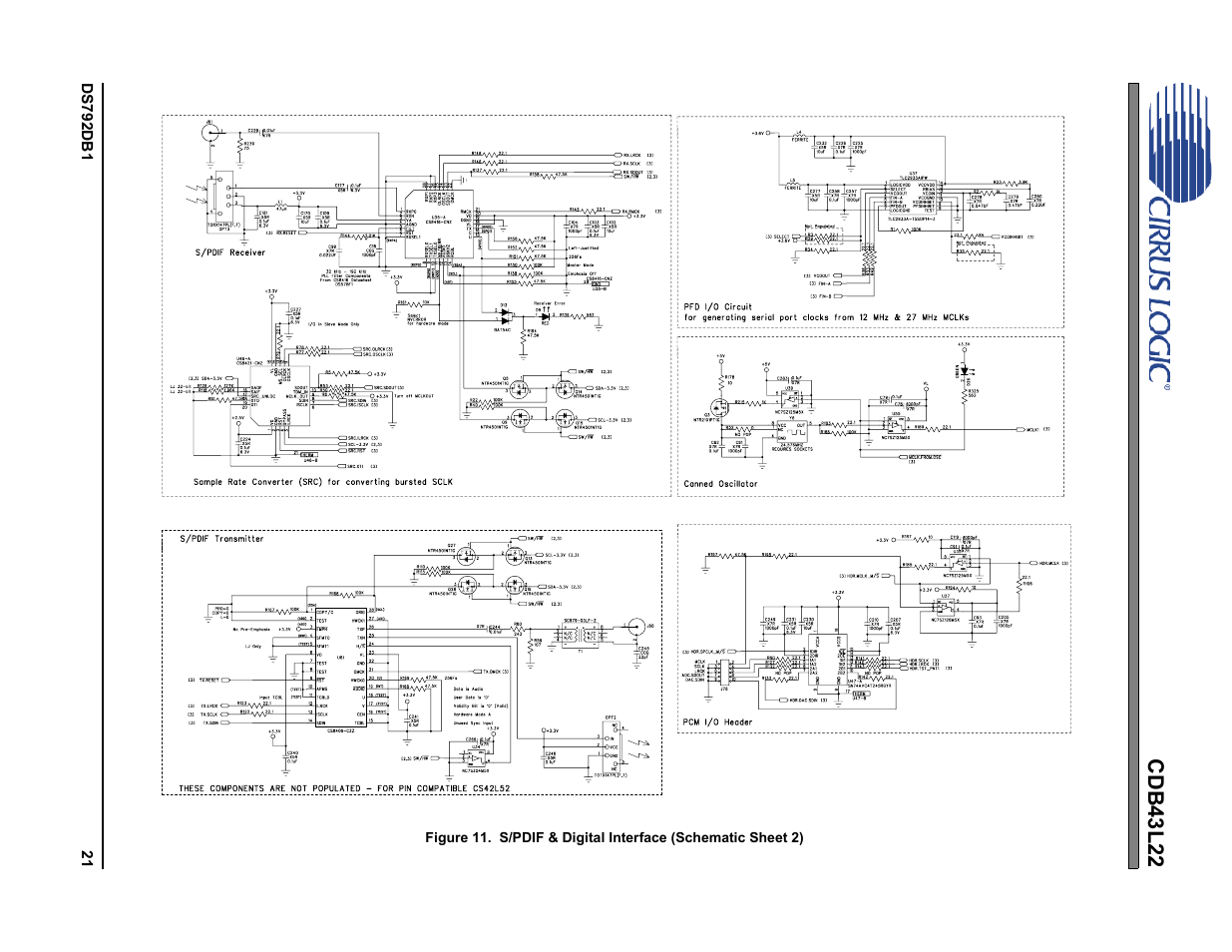 Cdb43l22 | Cirrus Logic CDB43L22 User Manual | Page 21 / 31