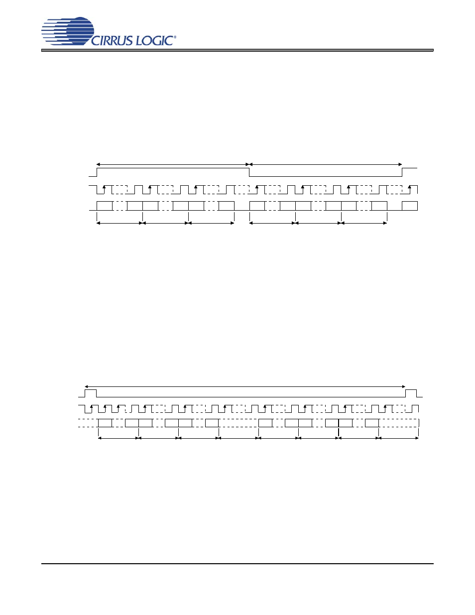 Figure 21. one line mode #2 serial audio format, Figure 22. tdm mode serial audio format, 5 one line mode #2 | 6 tdm mode | Cirrus Logic CS44600 User Manual | Page 29 / 76