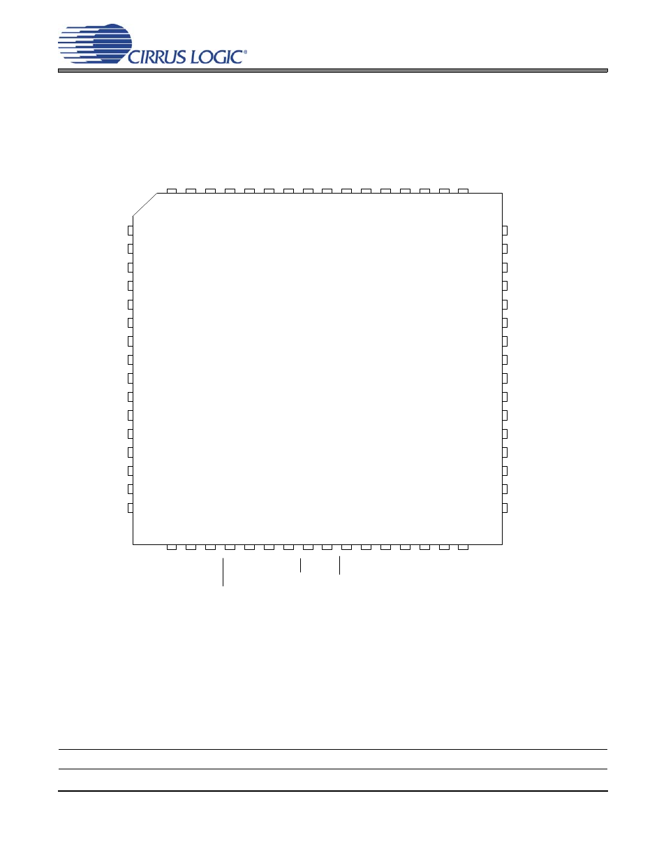 Pin descriptions, Figure 10. cs44800 pinout diagram, Figure 10.cs44800 pinout diagram | Cirrus Logic CS44800 User Manual | Page 16 / 80