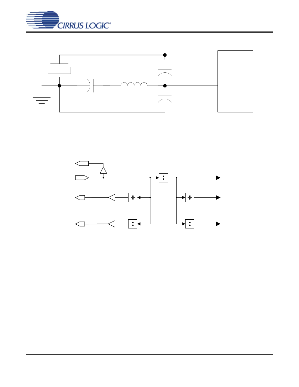 Figure 15. 3rd overtone crystal configuration, Figure 16. cs44800 internal clock generation | Cirrus Logic CS44800 User Manual | Page 26 / 80