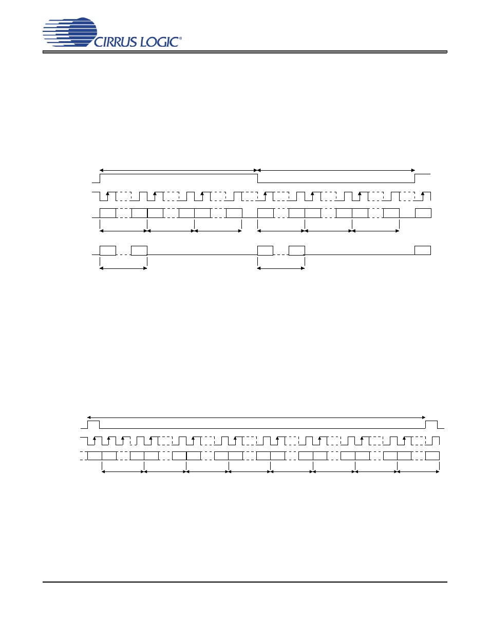 Figure 21. one line mode #2 serial audio format, Figure 22. tdm mode serial audio format, 5 one line mode #2 | 6 tdm mode | Cirrus Logic CS44800 User Manual | Page 30 / 80