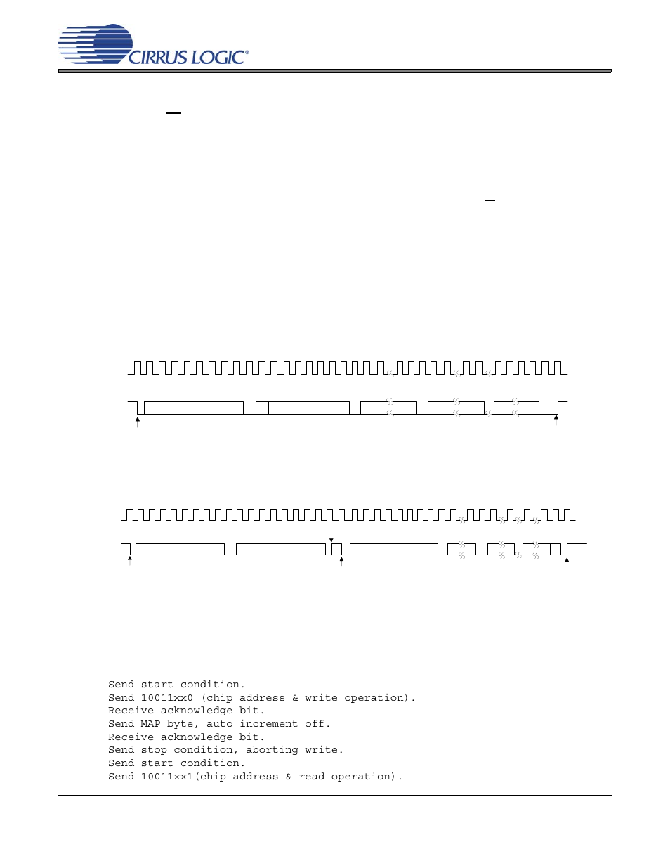 2 i·c mode, 2 i²c mode | Cirrus Logic CS44800 User Manual | Page 37 / 80