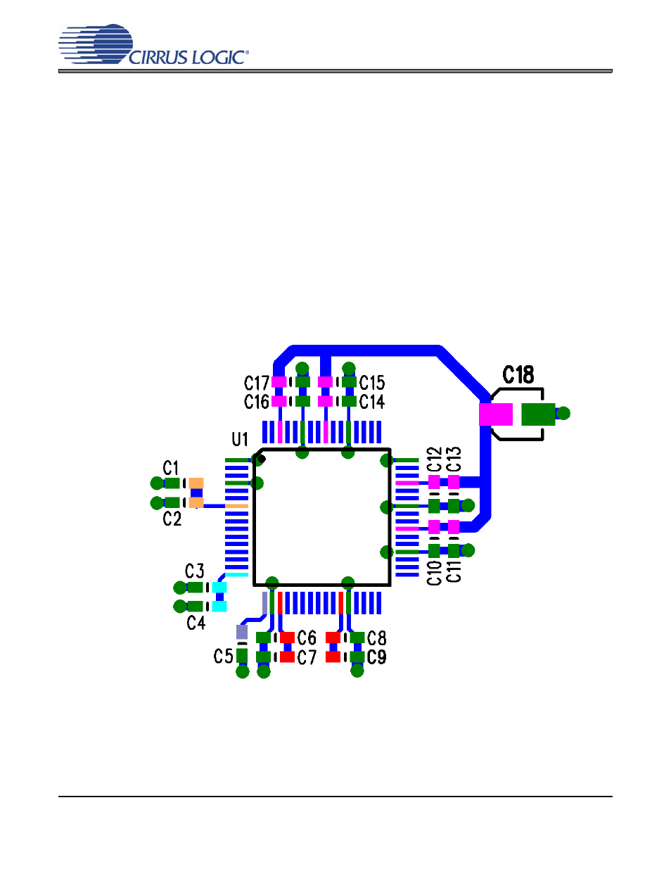Power supply, grounding, and pcb layout | Cirrus Logic CS44800 User Manual | Page 39 / 80