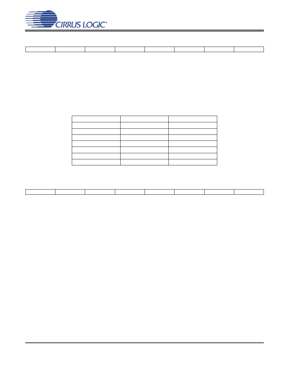 8 master volume control - integer (address 07h), 1 master volume control - integer (mstr_ivol[7:0]), Table 6. master integer volume settings | 9 master volume control - fraction (address 08h) | Cirrus Logic CS44800 User Manual | Page 57 / 80