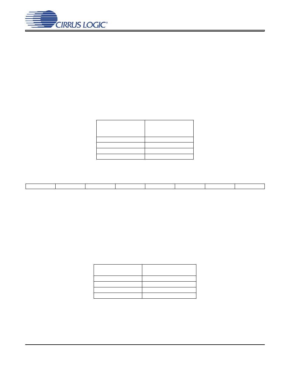 Table 14. pwm minimum pulse width settings, 31 pwmout delay register (address 33h), 1 differential signal delay (diff_dly[2:0]) | Table 15. differential signal delay settings, 2 channel delay settings (chnl_dly[4:0]) | Cirrus Logic CS44800 User Manual | Page 70 / 80