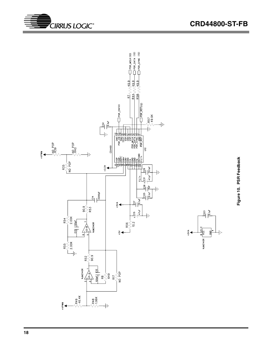 Figure 10. psr feedback | Cirrus Logic CRD44800-ST-FB User Manual | Page 18 / 28