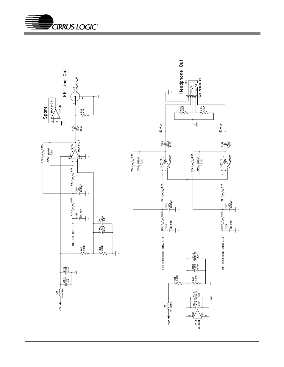 Figure 11. analog outputs | Cirrus Logic CDB44800 User Manual | Page 17 / 24