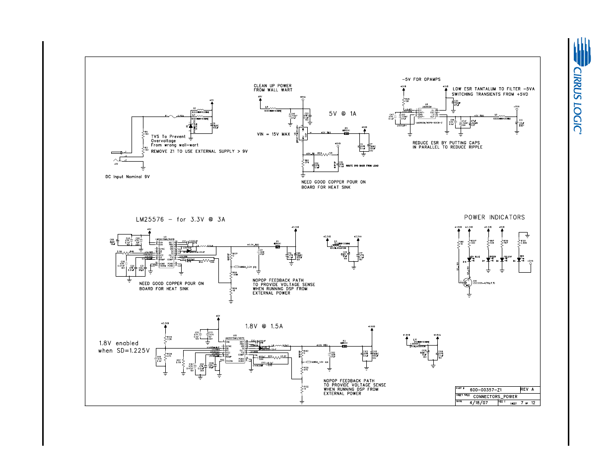Cirrus Logic CDB470xx User Manual | Page 75 / 87