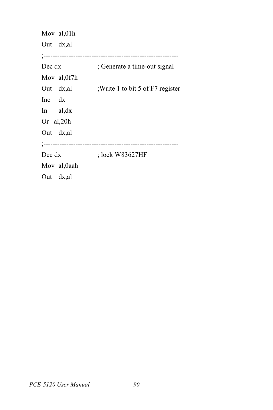Advantech PCE-5120 User Manual | Page 106 / 122